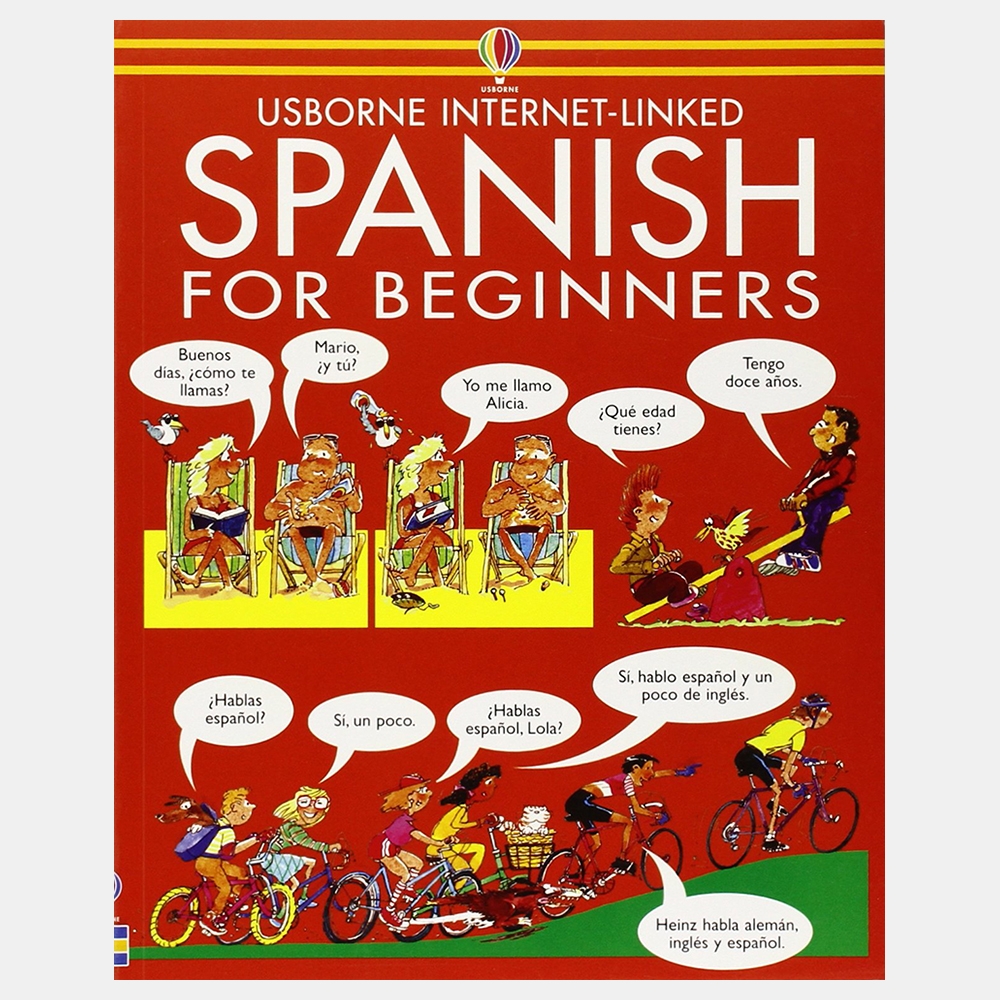 Cover image for Spanish for Beginners: Usborne Language Guides