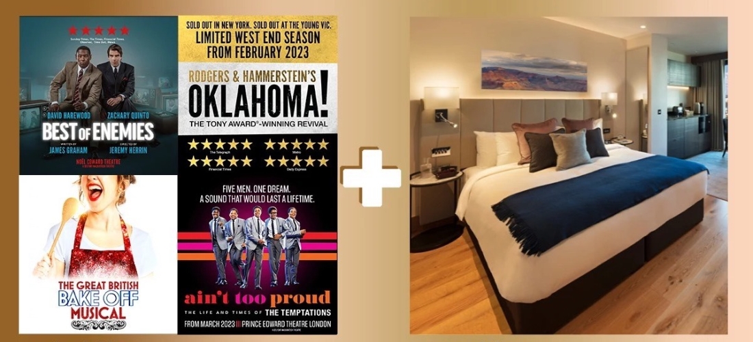 Win tickets to one of 4 new West End shows & a London hotel stay