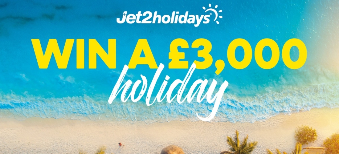 Win £3,000 to spend on a Jet2holidays getaway Travelscoop